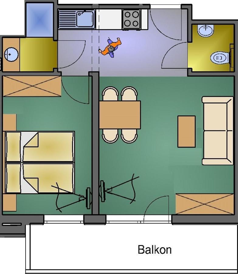 Chasa Sulai Appartements Samnaun Luaran gambar