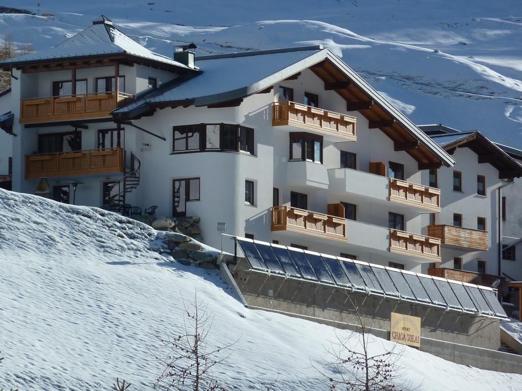 Chasa Sulai Appartements Samnaun Luaran gambar